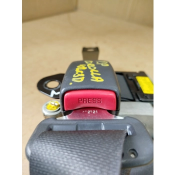 PAS BEZPIECZEŃSTWA + ZAPINKA PRAWY PRZÓD TOYOTA COROLLA E12 02R. 3D 73210-02130