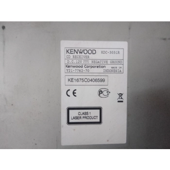 KENWOOD RADIO ODTWARZACZ CD MP3 KDC-3051R
