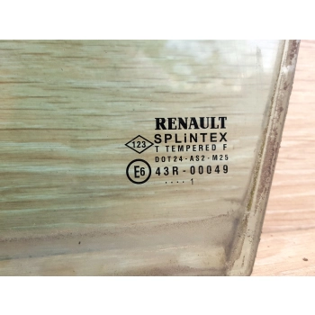 RENAULT SCENIC 1 I SZYBA BOCZNA DRZWI MAŁA PRZÓD LEWA ORYGINAŁ