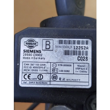 KOLUMNA KIEROWNICZA STACYJKA Z KLUCZYKIEM NISSAN ALMERA N16