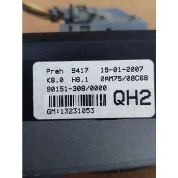 PANEL STEROWANIA NAWIEWEM I OGRZEWANIEM OPEL ZAFIRA B 0AM75/08C68
