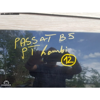 SZYBA BOCZNA DRZWI PRAWY TYŁ CIEMNA FOLIA VOLKSWAGEN PASSAT B5 KOMBI