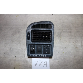 PANEL PRZEŁĄCZNIK LUSTEREK KRATKA NAWIEWU LEWA PRZÓD TOYOTA AVENSIS T22 HB