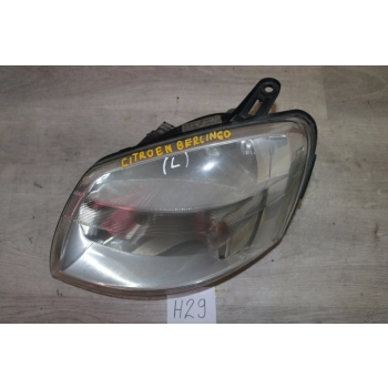LAMPA PRZEDNIA REFLEKTOR PRZÓD LEWA CITROEN BERLINGO