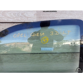 SZYBA KAROSERYJNA PRAWY TYŁ OPEL CORSA B 3D