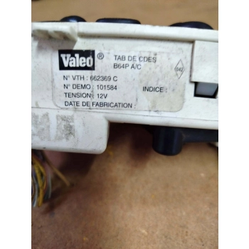 PANEL PRZEŁĄCZNIK STEROWANIA NAWIEWEM KLIMATYZACJI RENAULT MEGANE I 662369C #2