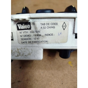 PANEL PRZEŁĄCZNIK STEROWANIA NAWIEWEM KLIMATYZACJI RENAULT MEGANE I 655738N #3