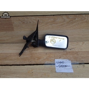 LUSTERKO ZEWNĘTRZNE MANUALNE PRAWE FIAT CINQUECENTO E30141451