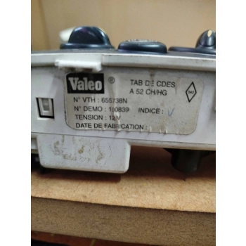 PANEL PRZEŁĄCZNIK STEROWANIA NAWIEWEM KLIMATYZACJI RENAULT MEGANE I 655738N #4