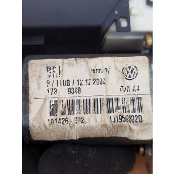 SILNICZEK PODNOSZENIA SZYBY PRAWY PRZÓD VOLKSWAGEN GOLF IV 9776-101434-203