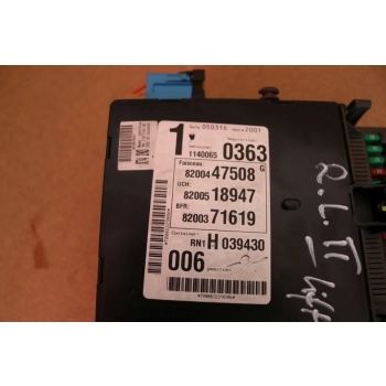MODUŁ KOMFORTU MODUŁ UCH + SKRZYNKA BEZPIECZNIKÓW RENAULT LAGUNA II LIFT 8200447508
