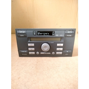 RADIO ODTWARZACZ KASET FABRYCZNY FORD MOCUS MK2 5000C 4M5T-18K876-AE