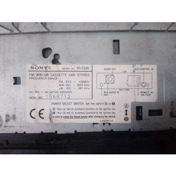 SONY RADIO ODTWARZACZ NA KASETY XR-C33R