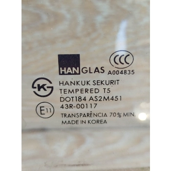 SZYBA BOCZNA DRZWI LEWY PRZÓD HYUNDAI XG 350 SEDAN