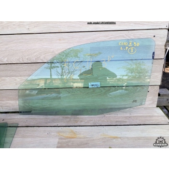 SZYBA DRZWI LEWY PRZÓD RENAULT CLIO II 3D