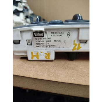 PANEL PRZEŁĄCZNIK STEROWANIA NAWIEWEM KLIMATYZACJI RENAULT MEGANE I 655738N #2