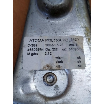 MECHANIZM PODNOSZENIA SZYBY LEWY TYŁ FIAT PANDA II