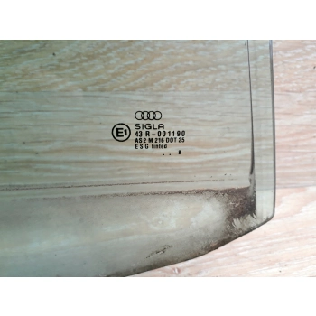 AUDI A4 B5 94-01 SZYBA DRZWI PRAWA TYLNA TYŁ ORYGINAŁ