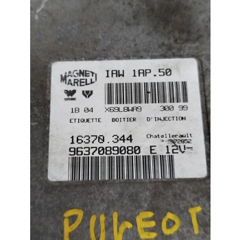 STEROWNIK KOMPUTER SILNIKA PEUGEOT 206 9637089080