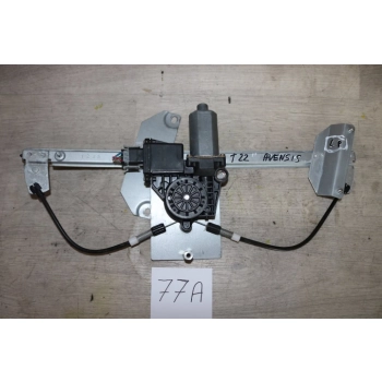 MECHANIZM PODNOSZENIA SZYBY PRZÓD PRAWY TOYOTA AVENSIS T22 HB