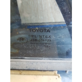 TOYOTA AVENSIS 2006 KOMBI SZYBA TRÓJKĄT BOCZNA DRZWI TYŁ LEWA
