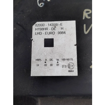 LAMPA PRZEDNIA LEWA REFLEKTOR XENON RENAULE VEL SATIS 82000-14358/-E