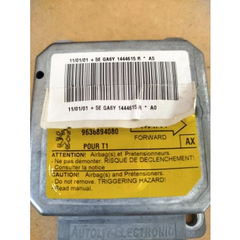 MODUŁ SENSOR AIRBAG PEUGEOT 206 9636894080