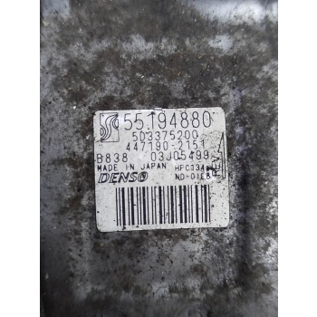SPRĘŻARKA KLIMATYZACJI KOMPRESOR POMPA FIAT GRANDE PUNTO 1.2 55194880