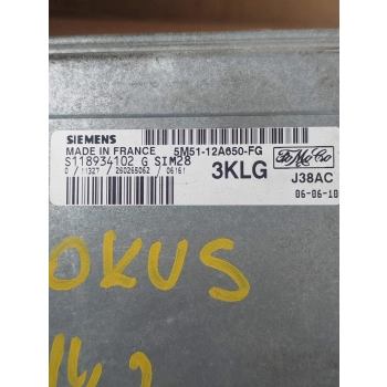 KOMPUTER STEROWNIK SILNIKA FORD FOCUS MK2 1.6 BENZYNA 5M51-12A650-FG