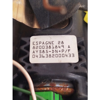 PODUSZKA POWIETRZNA LEWA AIRBAG KIEROWCY RENAULT MEGANE II 8200381849