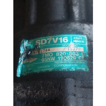 SPRĘŻARKA KLIMATYZACJI KOMPRESOR POMPA FORD GALAXY MK1 1.9 7M0820803D