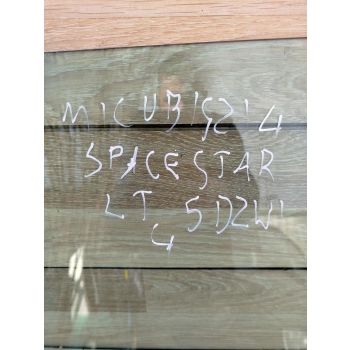 SZYBA BOCZNA DRZWI LEWY TYŁ MITSUBISHI SPACE STAR I 5D