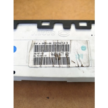 WYŚWIETLACZ ZEGAR CITROEN BERLINGO 962824677