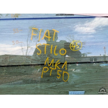 FIAT STILO 1 I 5D SZYBA BOCZNA DRZWI PRAWA TYŁ ORYGINAŁ