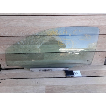 OPEL CORSA C 3 III '00-06 3D SZYBA BOCZNA DRZWI LEWA PRZÓD ORYGINAŁ