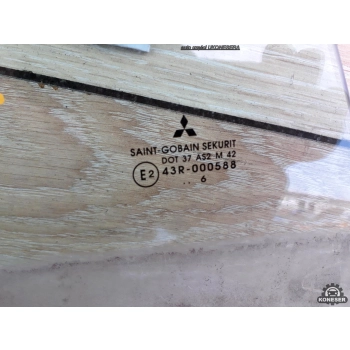 MITSUBISHI COLT CABRIO CZC 6 VI 3D SZYBA BOCZNA DRZWI LEWA TYŁ