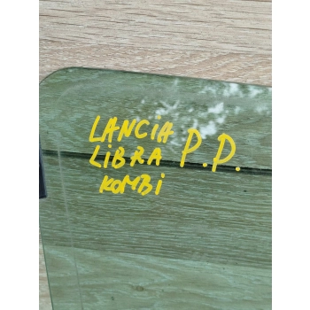 SZYBA BOCZNA DRZWI PRAWY PRZÓD LANCIA LYBRA KOMBI
