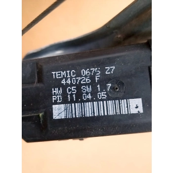 PODNOŚNIK SZYBY MECHANIZM LEWY PRZÓD RENAULT SCENIC II 440726F