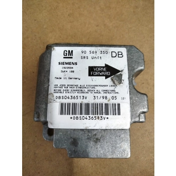 MODUŁ PODUSZEK POWIETRZNYCH SENSOR AIRBAG OPEL VECTRA B 90569350