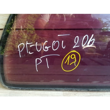 SZYBA KAROSERYJNA PRAWY TYŁ PEUGEOT 206
